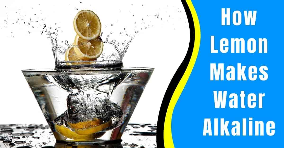 lemon makes water alkaline