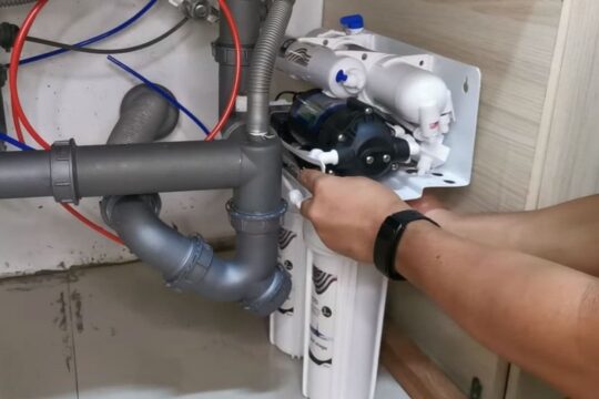 Installing RO system in apartment faucet