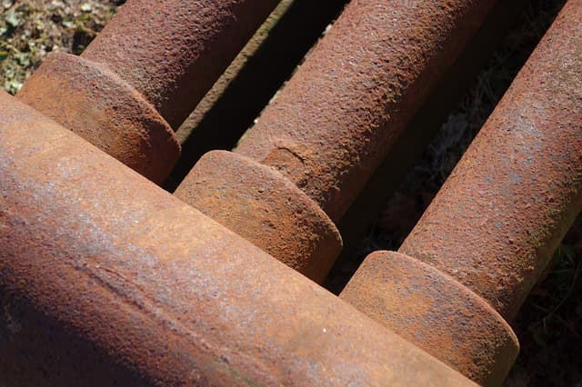 Rusty Household Plumbing can make your well water rusty