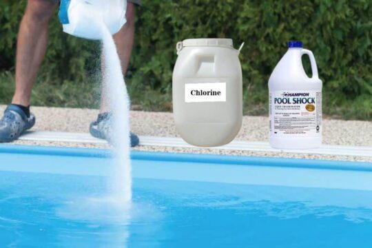 Malfunctioning Swimming Pool Shock Chlorination can Chlorine Smell in House