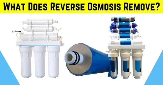 What Does Reverse Osmosis Remove?