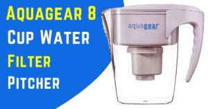 aquagear 8-cup water filter pitcher 1