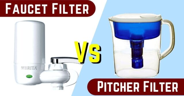 faucet filter vs pitcher