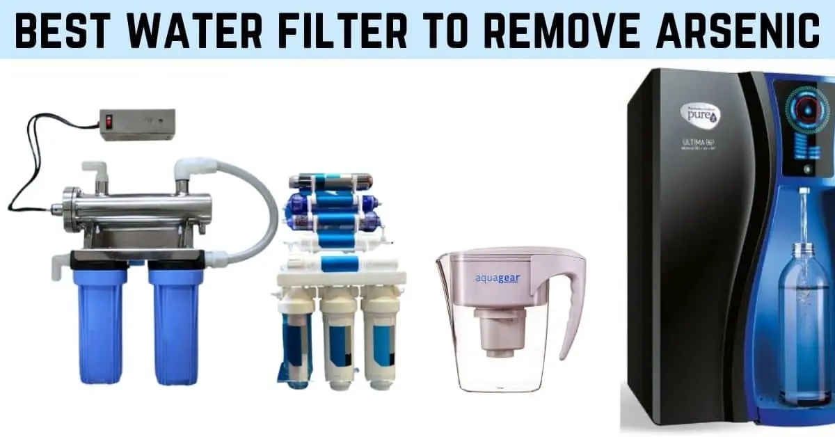 Zero 0 TDS Arsenic and More Lead BPA Free 8 Cups 5 Stage Filter Iron Fluoride Removes Chlorine InvisiClean Water Filter Pitcher Mercury
