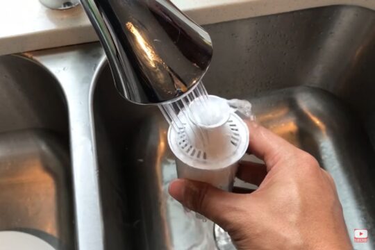 cleaning my water filter